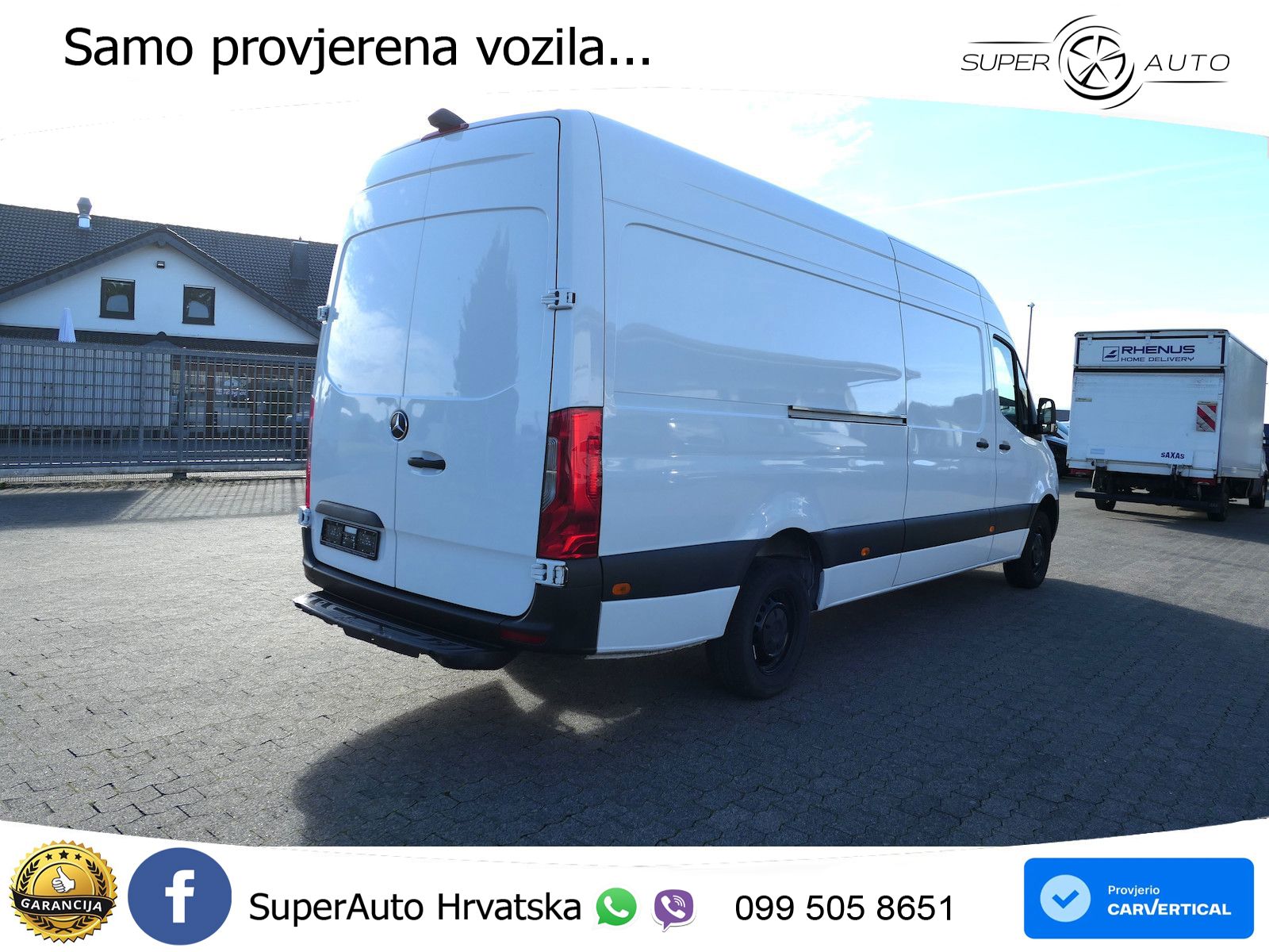 Mercedes-Benz Sprinter 315 CDI 907 Maxi Kasten Kamera 150 KS