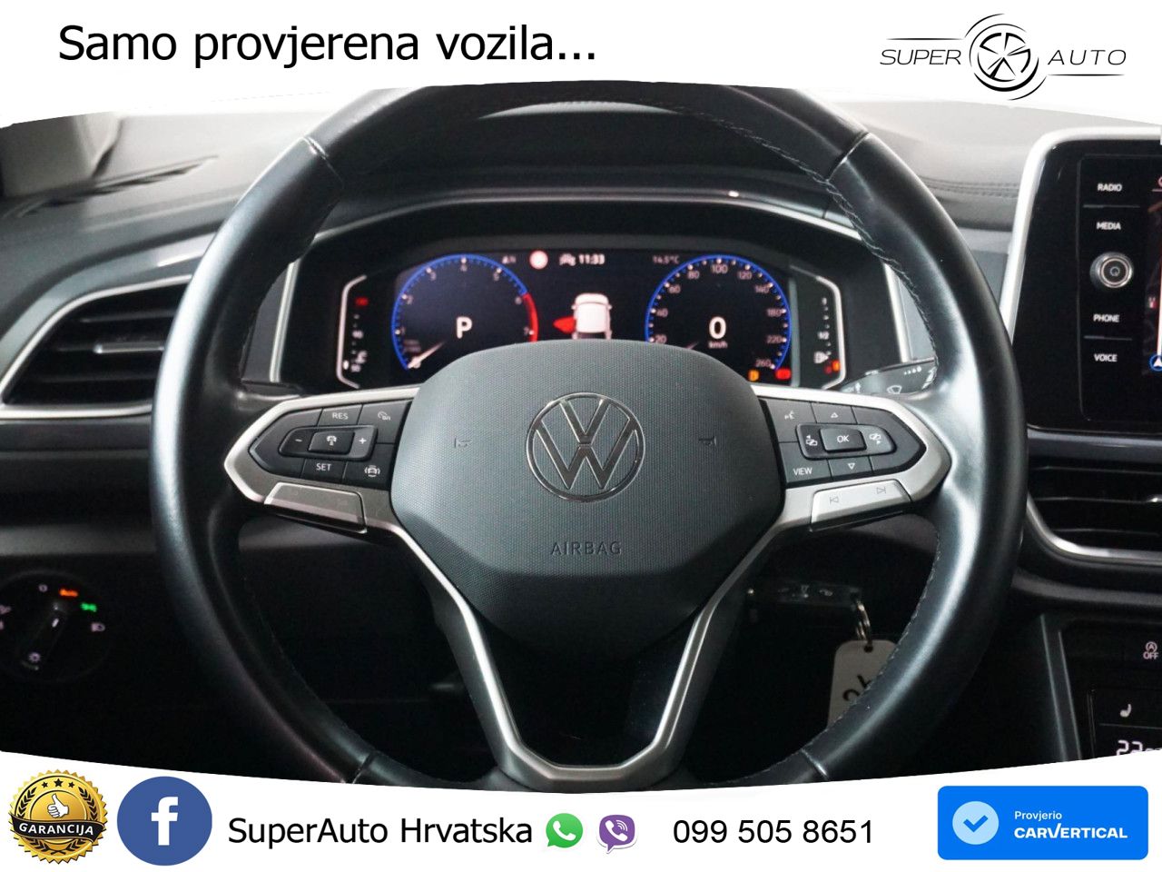 Volkswagen T-Roc 1.5 TSI (150 KS) DSG LED+GR SJED+ACC