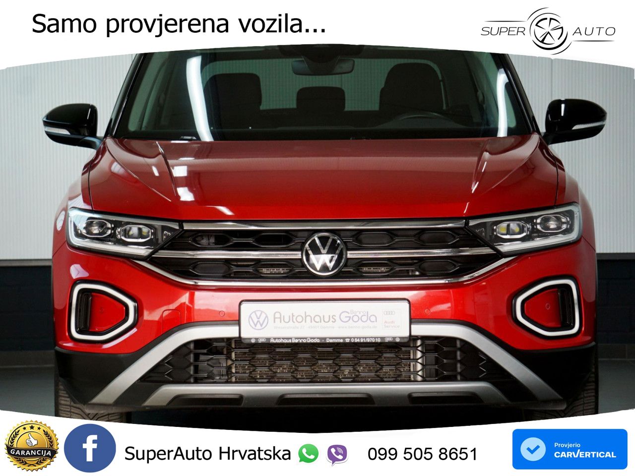 Volkswagen T-Roc 1.5 TSI (150 KS) DSG LED+GR SJED+ACC