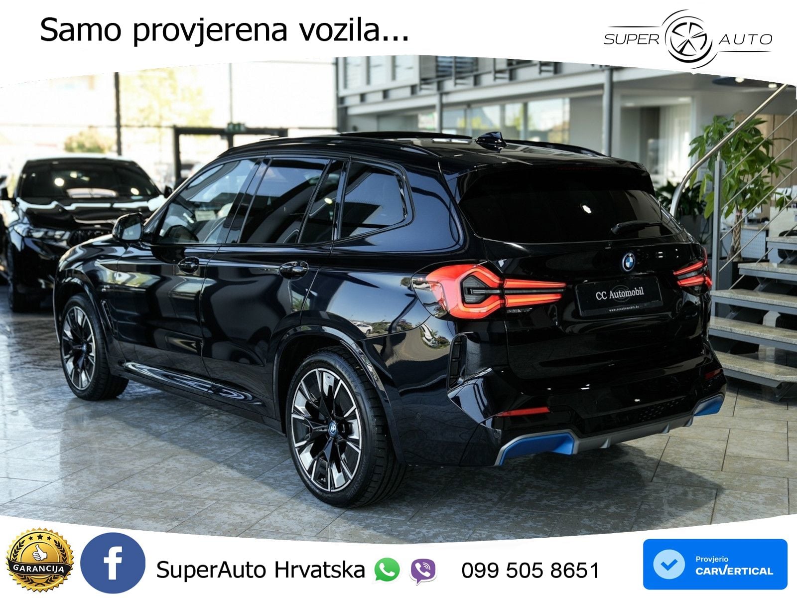 BMW iX3 80 kWh (286 KS) LED+GR SJED+ACC