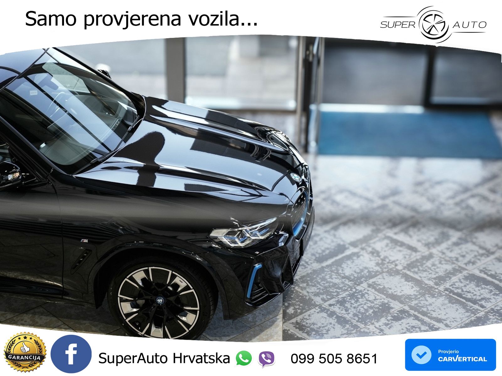 BMW iX3 80 kWh (286 KS) LED+GR SJED+ACC