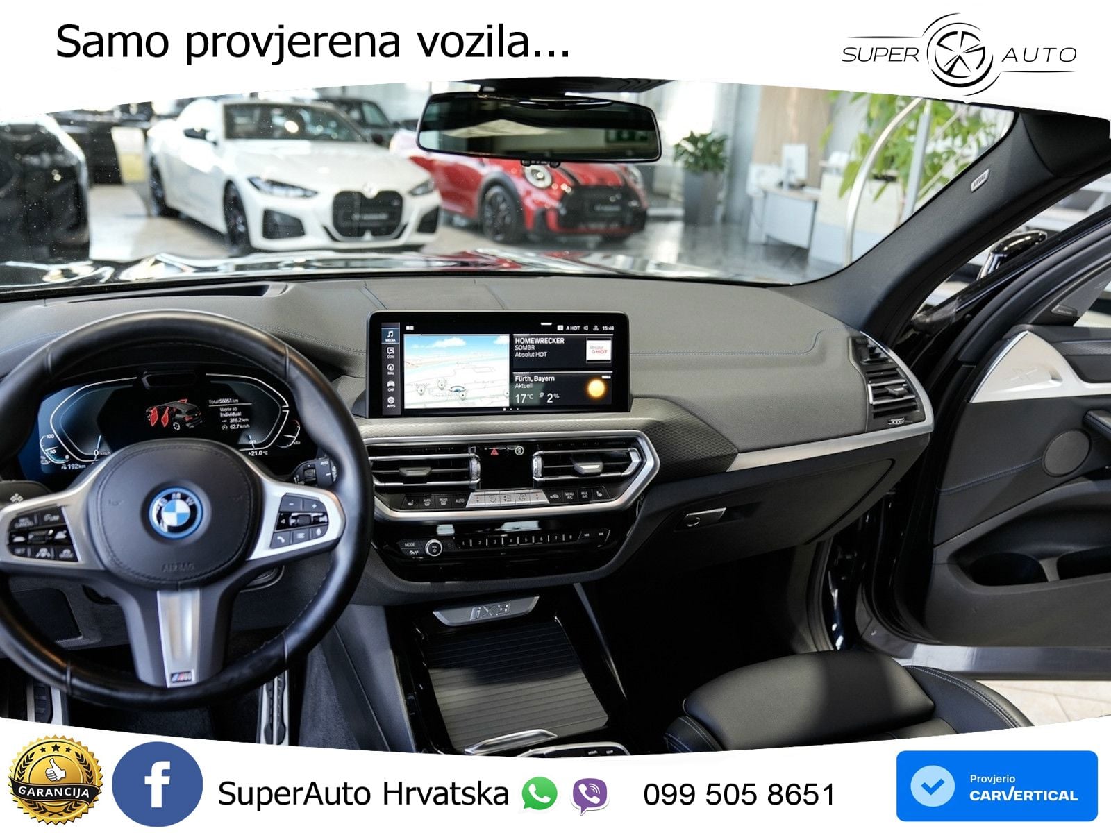 BMW iX3 80 kWh (286 KS) LED+GR SJED+ACC