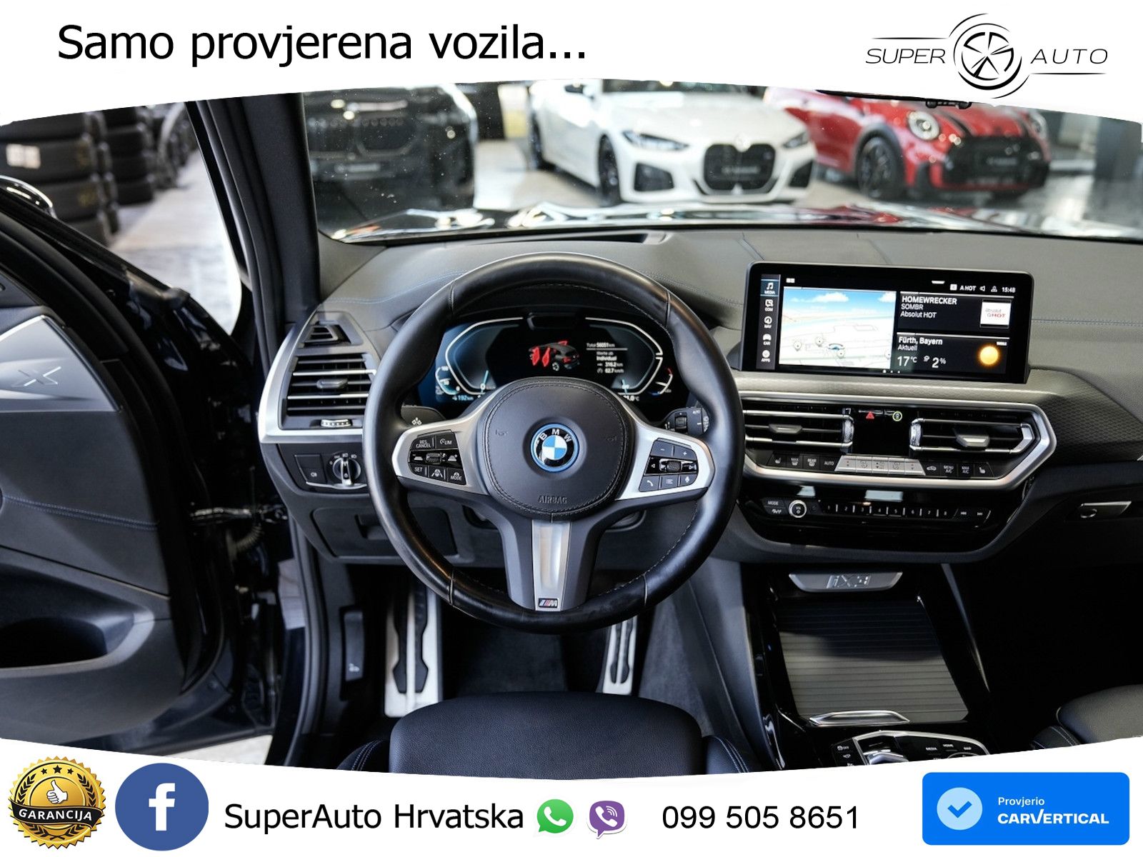 BMW iX3 80 kWh (286 KS) LED+GR SJED+ACC