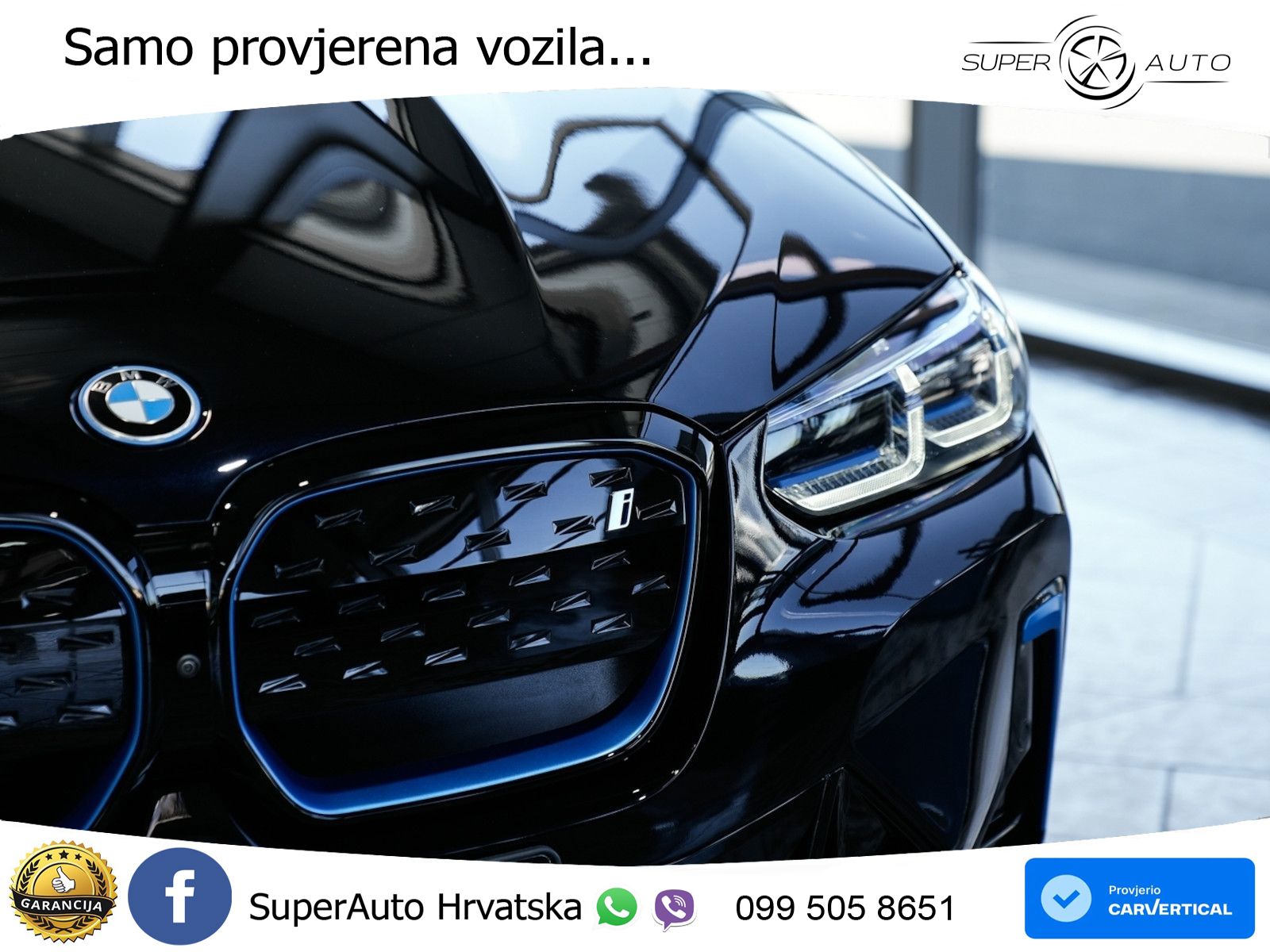 BMW iX3 80 kWh (286 KS) LED+GR SJED+ACC