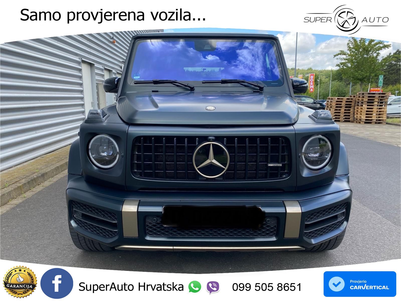 Mercedes G 500 Long V8 (422 KS) 4MATIC 9G-TRONIC AMG ZRAČNI+ACC+4xGR SJED+360