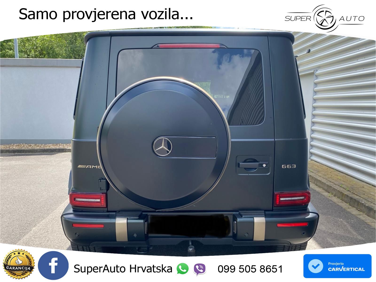 Mercedes G 500 Long V8 (422 KS) 4MATIC 9G-TRONIC AMG ZRAČNI+ACC+4xGR SJED+360