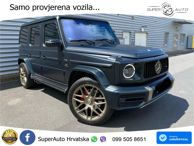 Mercedes G 500 Long V8 (422 KS) 4MATIC 9G-TRONIC AMG ZRAČNI+ACC+4xGR SJED+360
