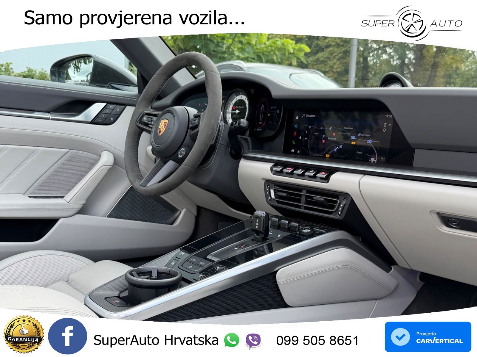 Porsche 911 Turbo S Cabriolet 3.8 (650 KS) PDK ZRAČNI+ACC+GR SJED+KAM