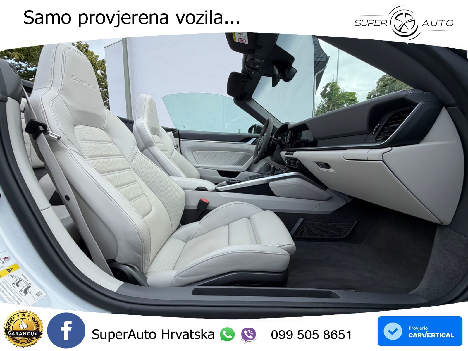 Porsche 911 Turbo S Cabriolet 3.8 (650 KS) PDK ZRAČNI+ACC+GR SJED+KAM