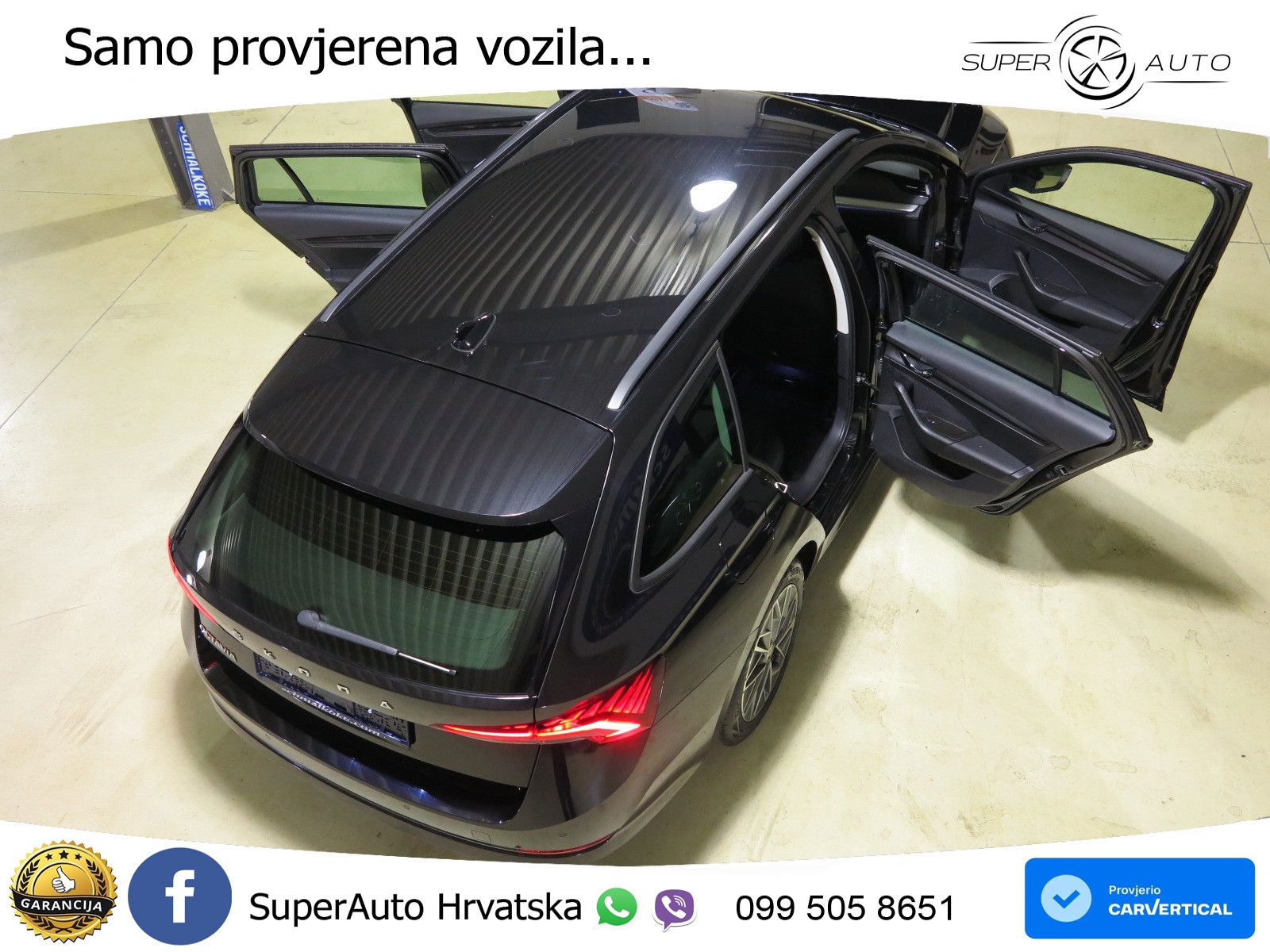 Škoda Octavia Combi 2.0 TDI (150 KS) DSG LED+GR SJED+ACC