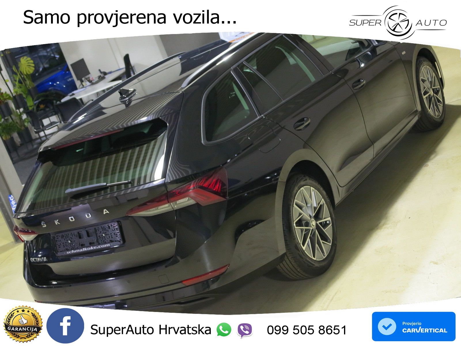 Škoda Octavia Combi 2.0 TDI (150 KS) DSG LED+GR SJED+ACC