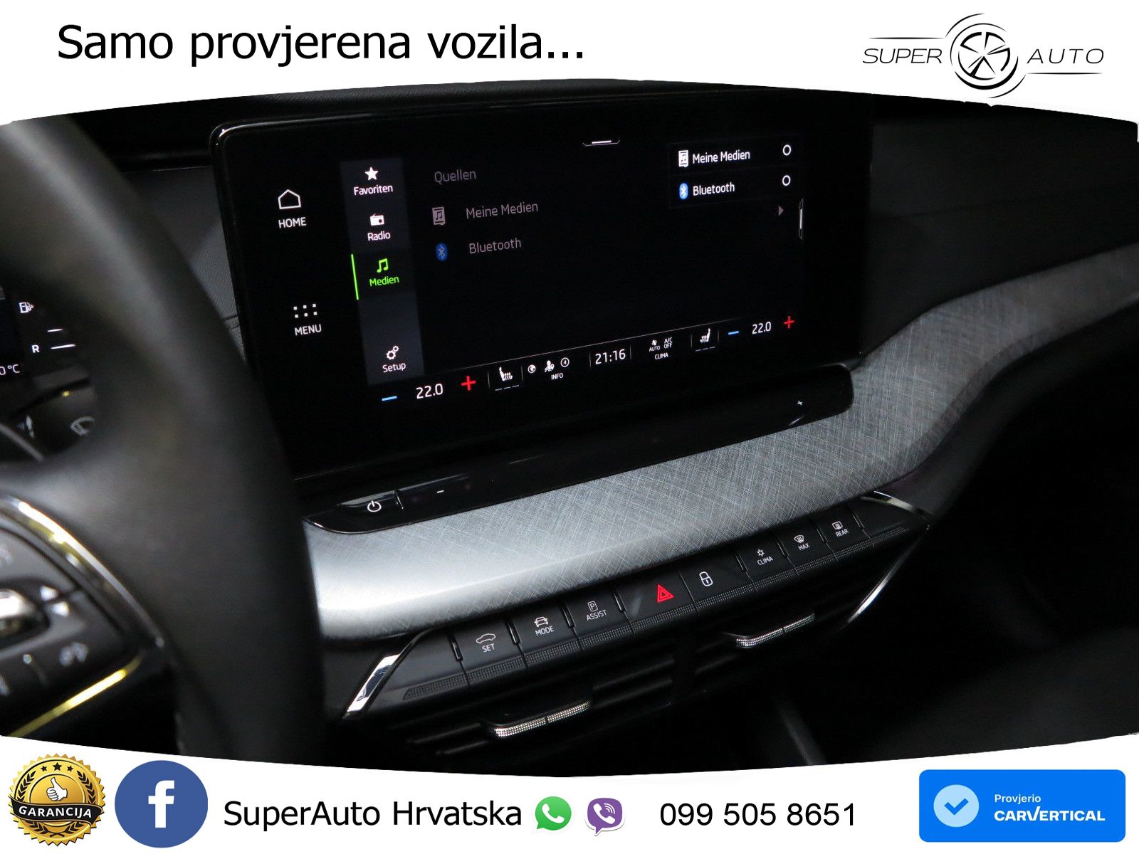 Škoda Octavia Combi 2.0 TDI (150 KS) DSG LED+GR SJED+ACC