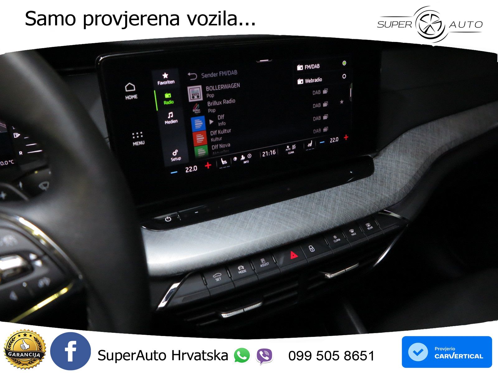 Škoda Octavia Combi 2.0 TDI (150 KS) DSG LED+GR SJED+ACC