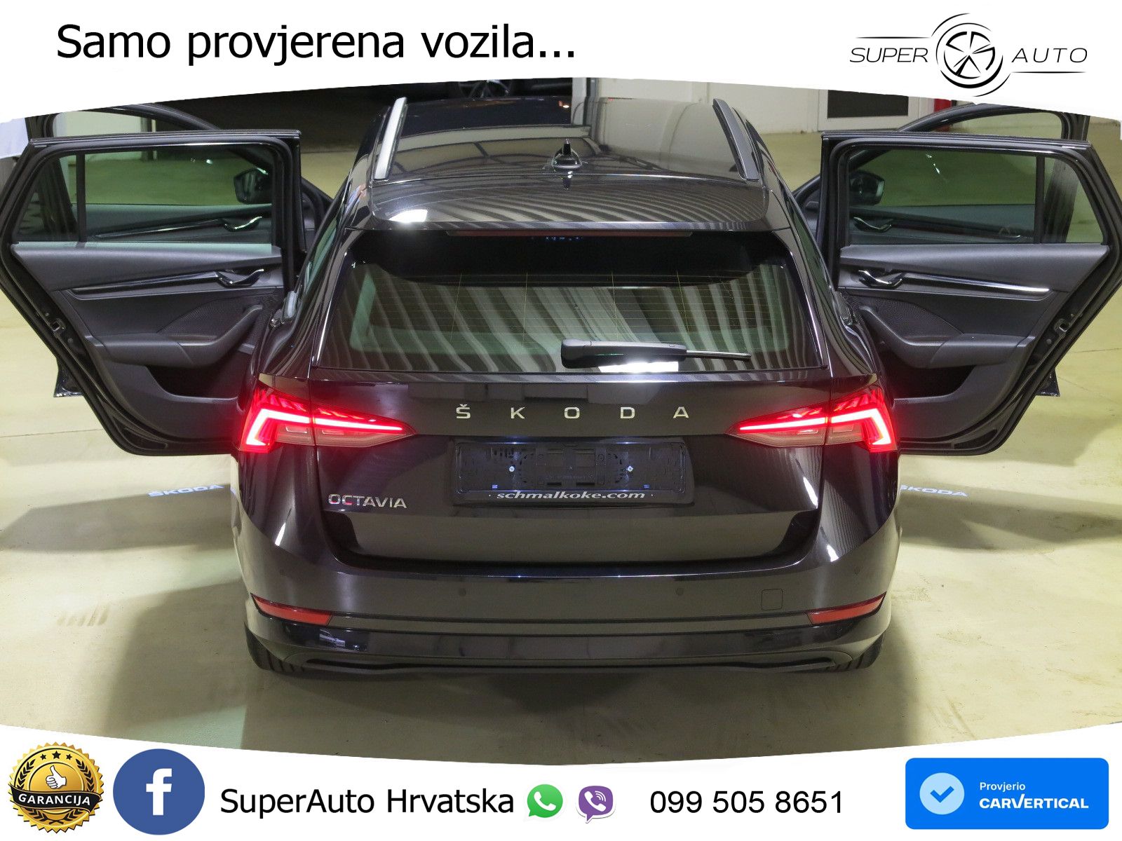 Škoda Octavia Combi 2.0 TDI (150 KS) DSG LED+GR SJED+ACC
