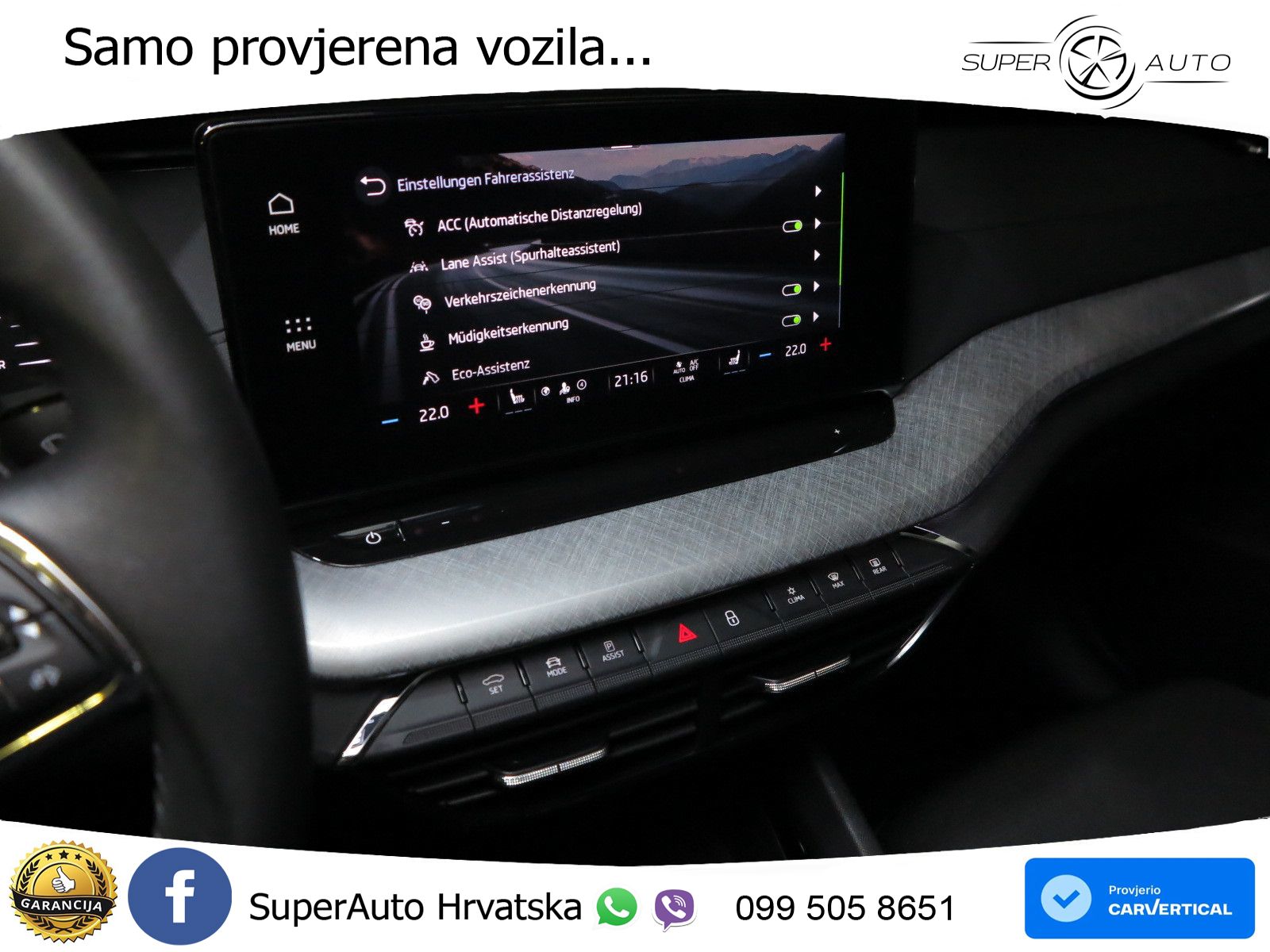 Škoda Octavia Combi 2.0 TDI (150 KS) DSG LED+GR SJED+ACC