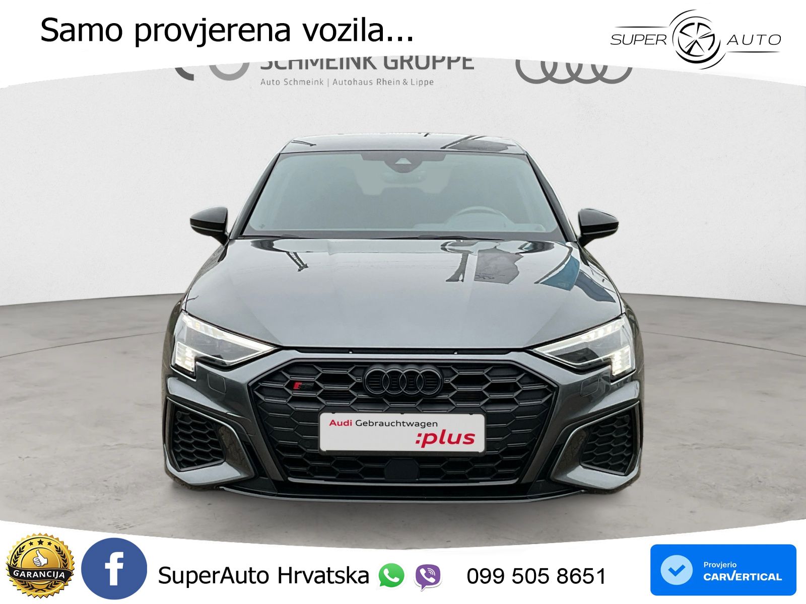 Audi S3 2.0 TFSI (310 KS) quattro S tronic MATRIX+GR SJED+KAM