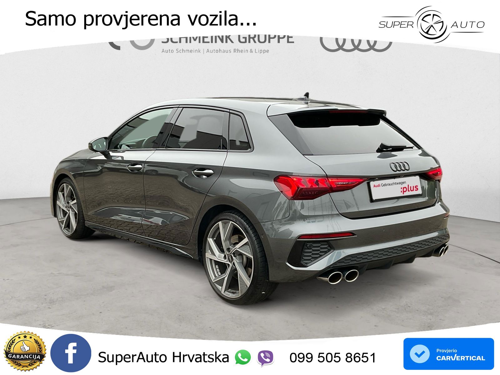 Audi S3 2.0 TFSI (310 KS) quattro S tronic MATRIX+GR SJED+KAM