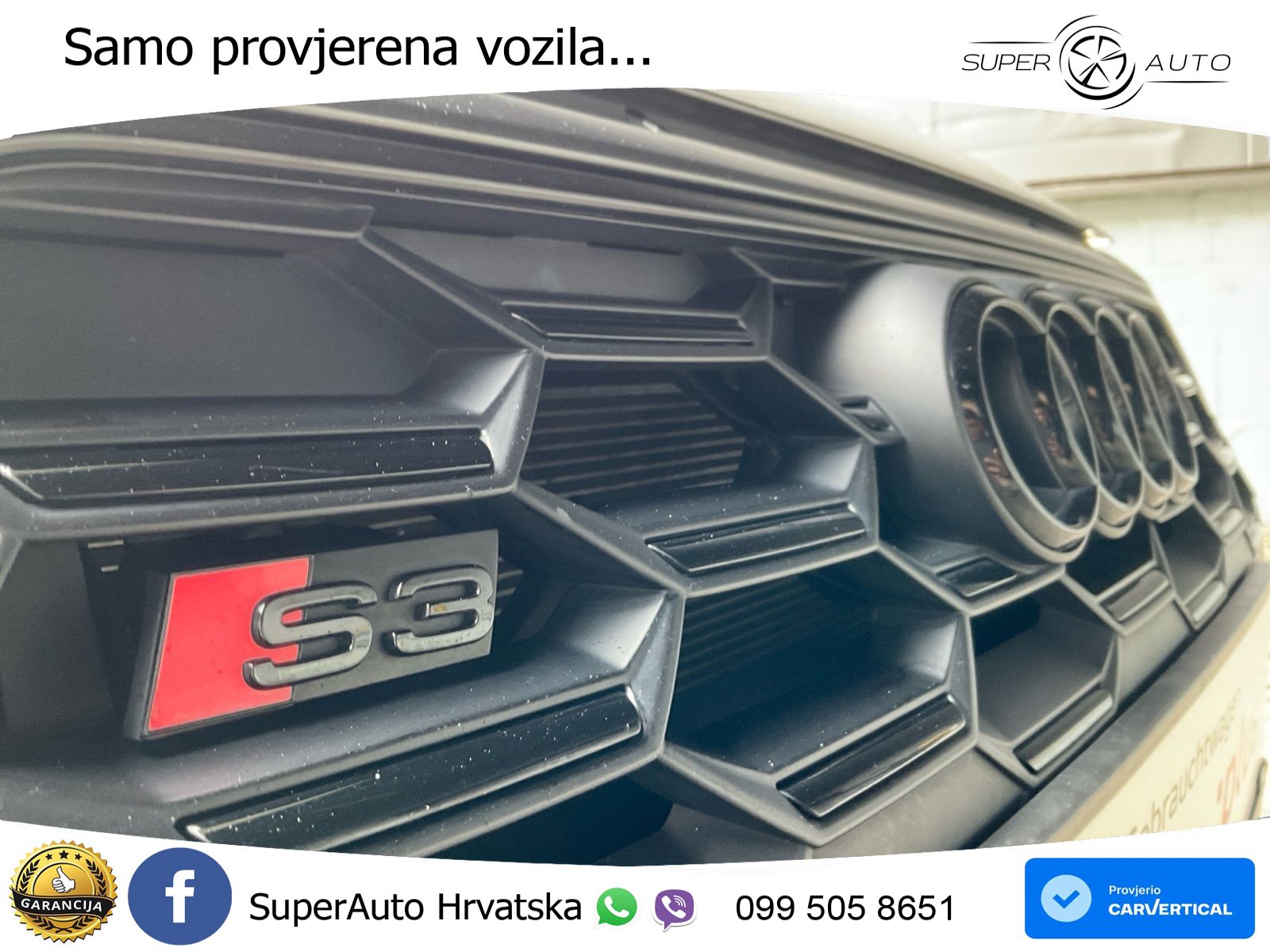 Audi S3 2.0 TFSI (310 KS) quattro S tronic MATRIX+GR SJED+KAM