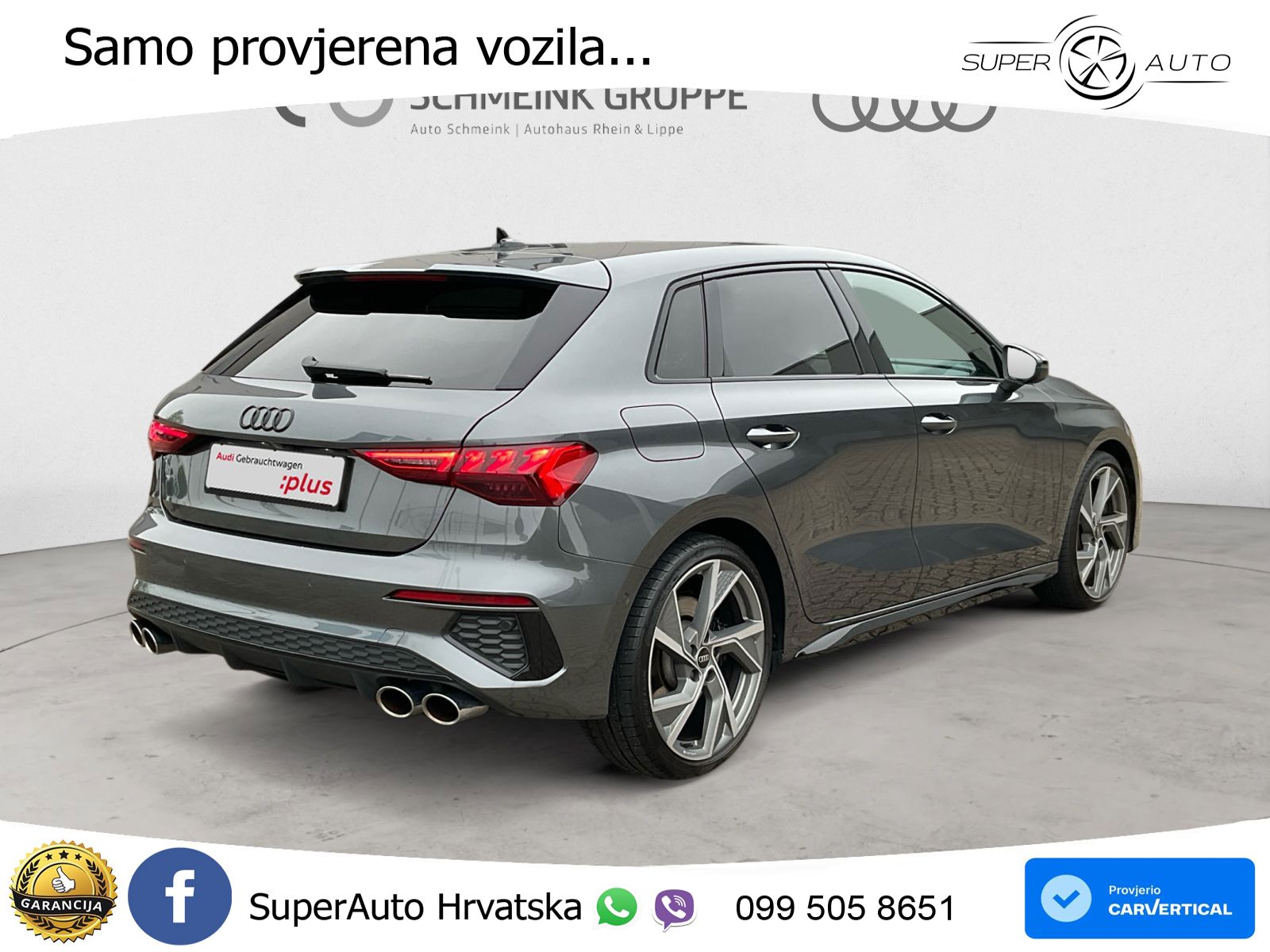 Audi S3 2.0 TFSI (310 KS) quattro S tronic MATRIX+GR SJED+KAM