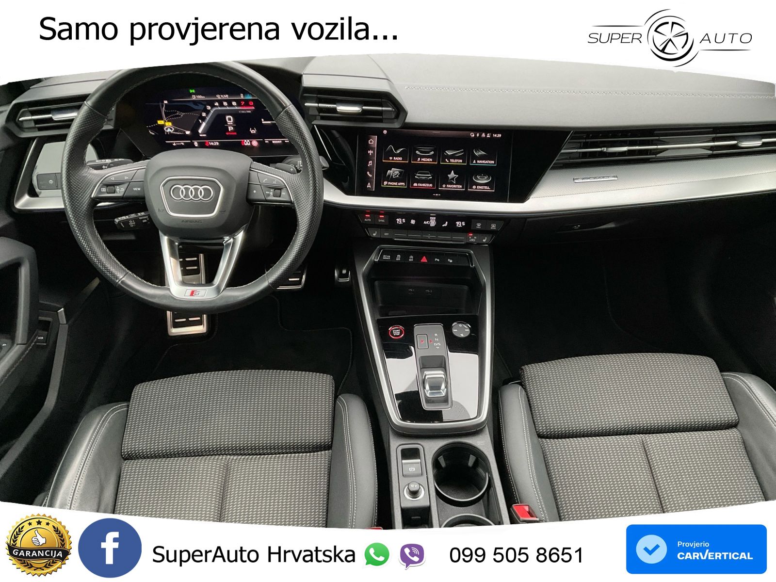 Audi S3 2.0 TFSI (310 KS) quattro S tronic MATRIX+GR SJED+KAM