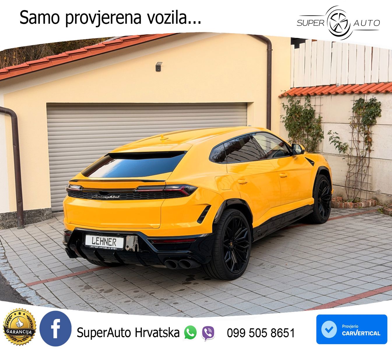 Lamborghini Urus SE 4.0 V8 (800 KS) 4WD Automatic LED+GR SJED+ACC