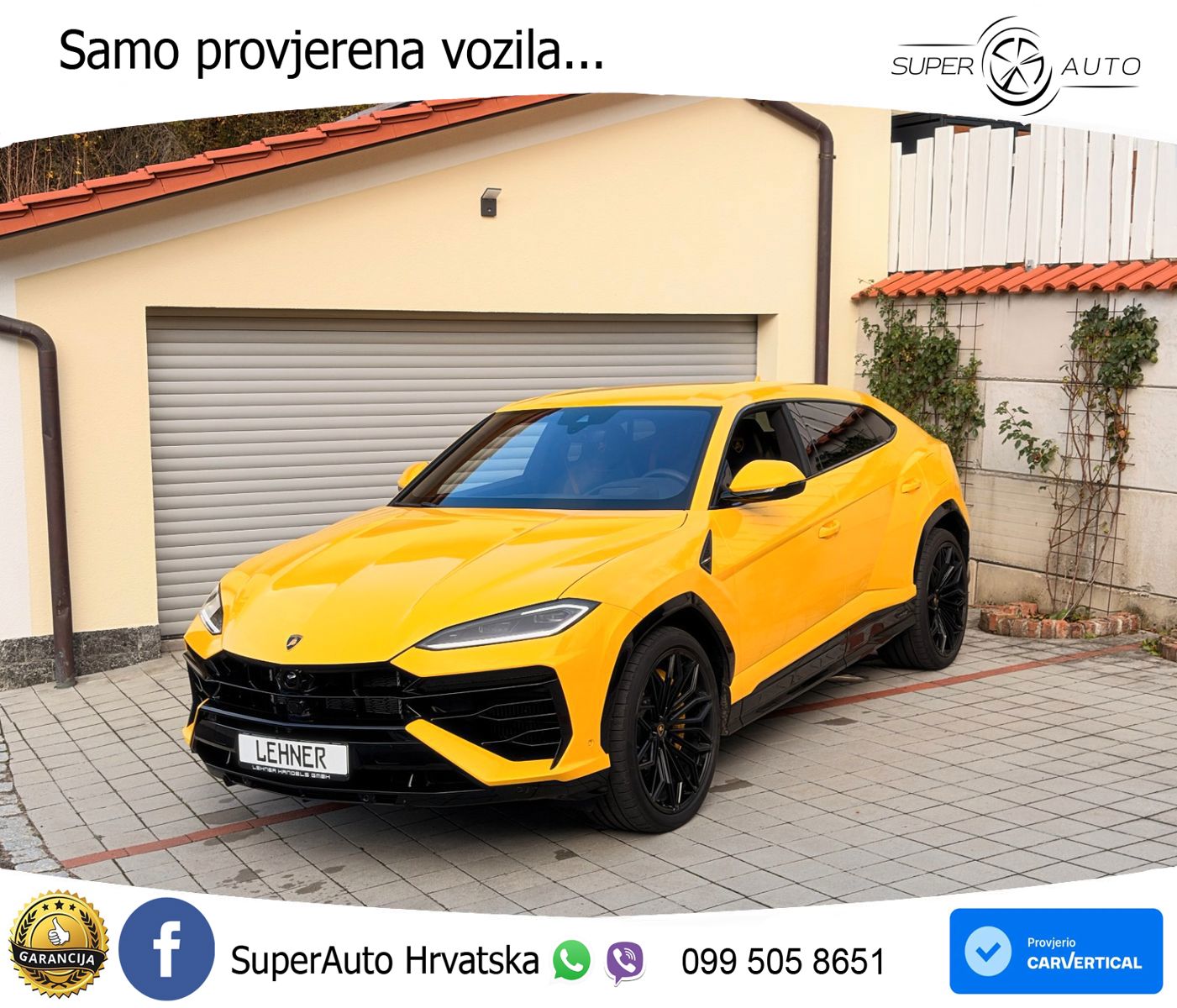 Lamborghini Urus SE 4.0 V8 (800 KS) 4WD Automatic LED+GR SJED+ACC