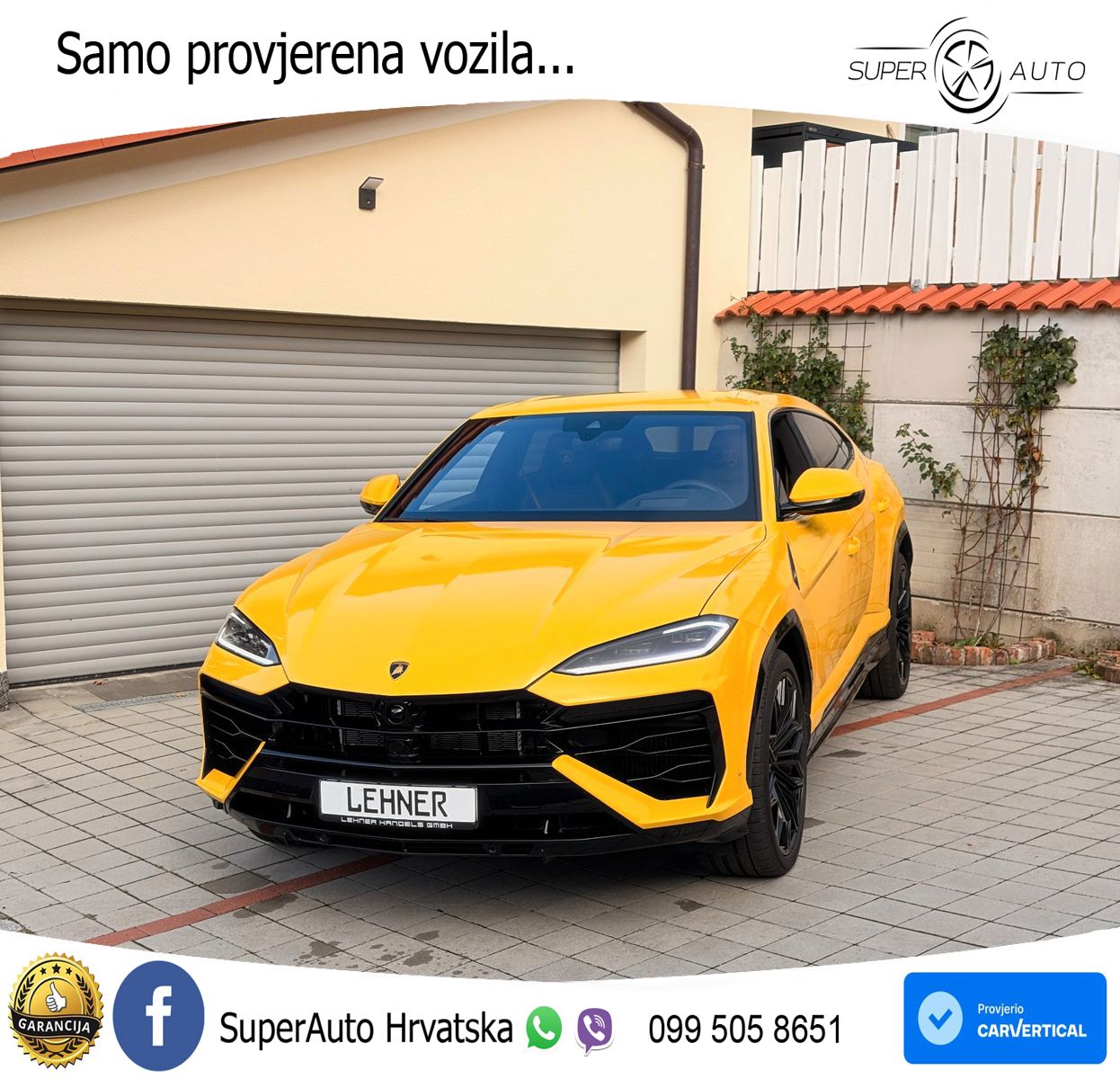 Lamborghini Urus SE 4.0 V8 (800 KS) 4WD Automatic LED+GR SJED+ACC