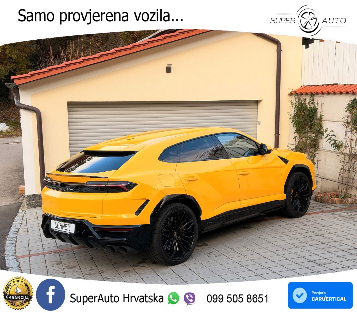 Lamborghini Urus SE 4.0 V8 (800 KS) 4WD Automatic LED+GR SJED+ACC