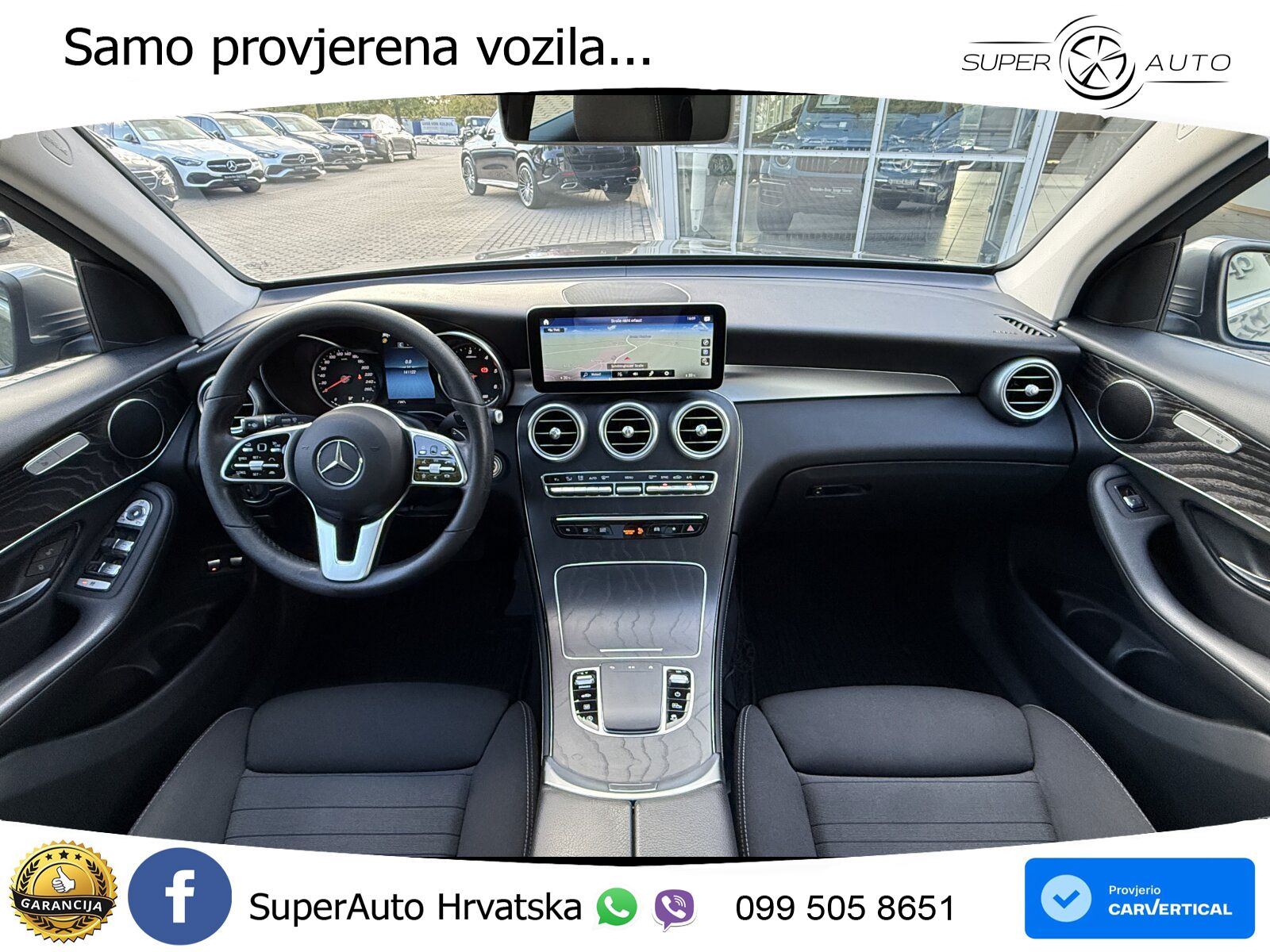 Mercedes GLC 400d (330 KS) 4MATIC 9G-TRONIC ZRAČNI+ACC+GR SJED+KAM+PANO
