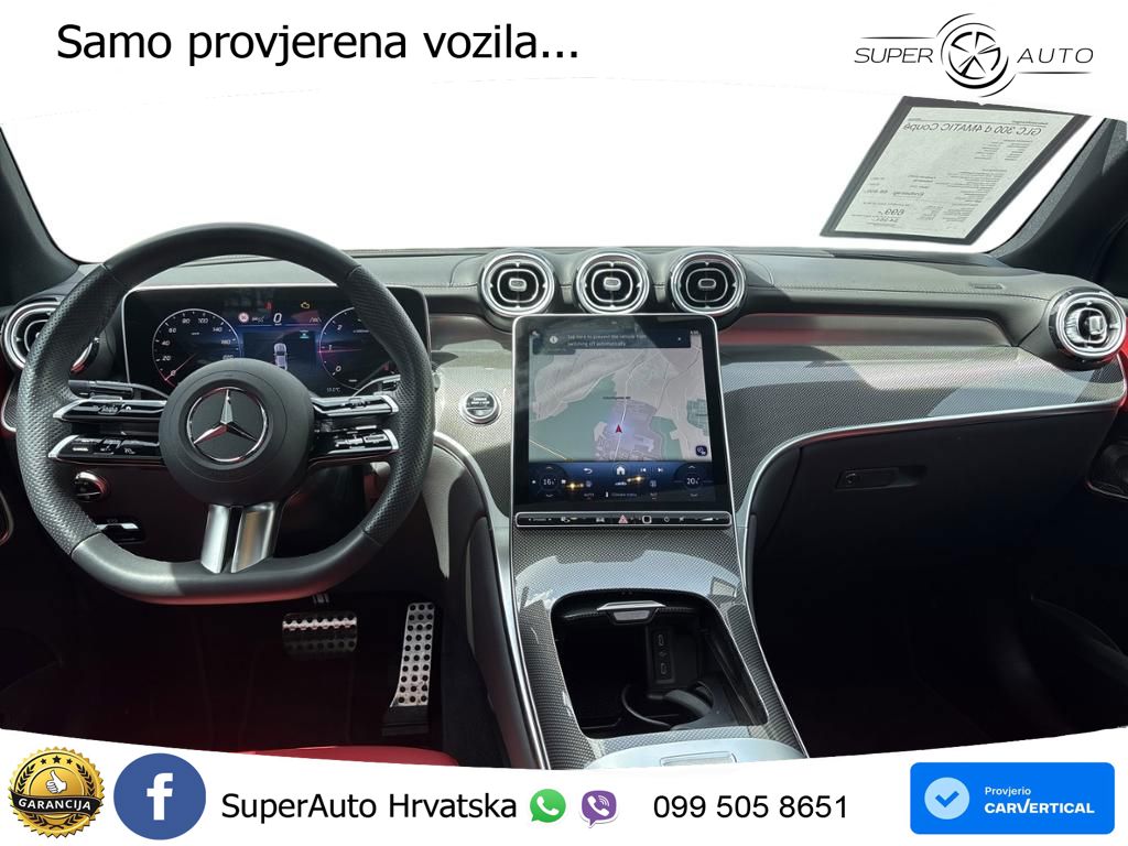 Mercedes GLC Coupe 300d (269 KS) 4MATIC 9G-TRONIC AMG ACC+GR SJED+360+PANO