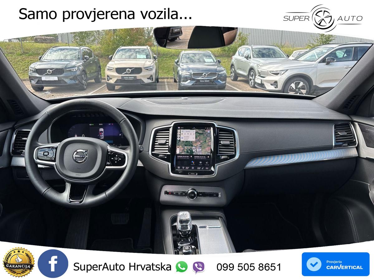 Volvo XC90 2.0 T8 AWD Automatic ZRAČNI+ACC+GR SJED+360+PANO