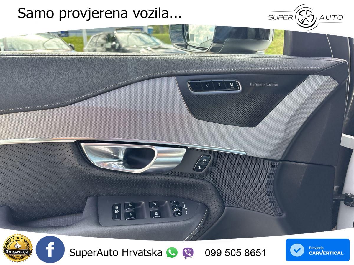 Volvo XC90 2.0 T8 AWD Automatic ZRAČNI+ACC+GR SJED+360+PANO