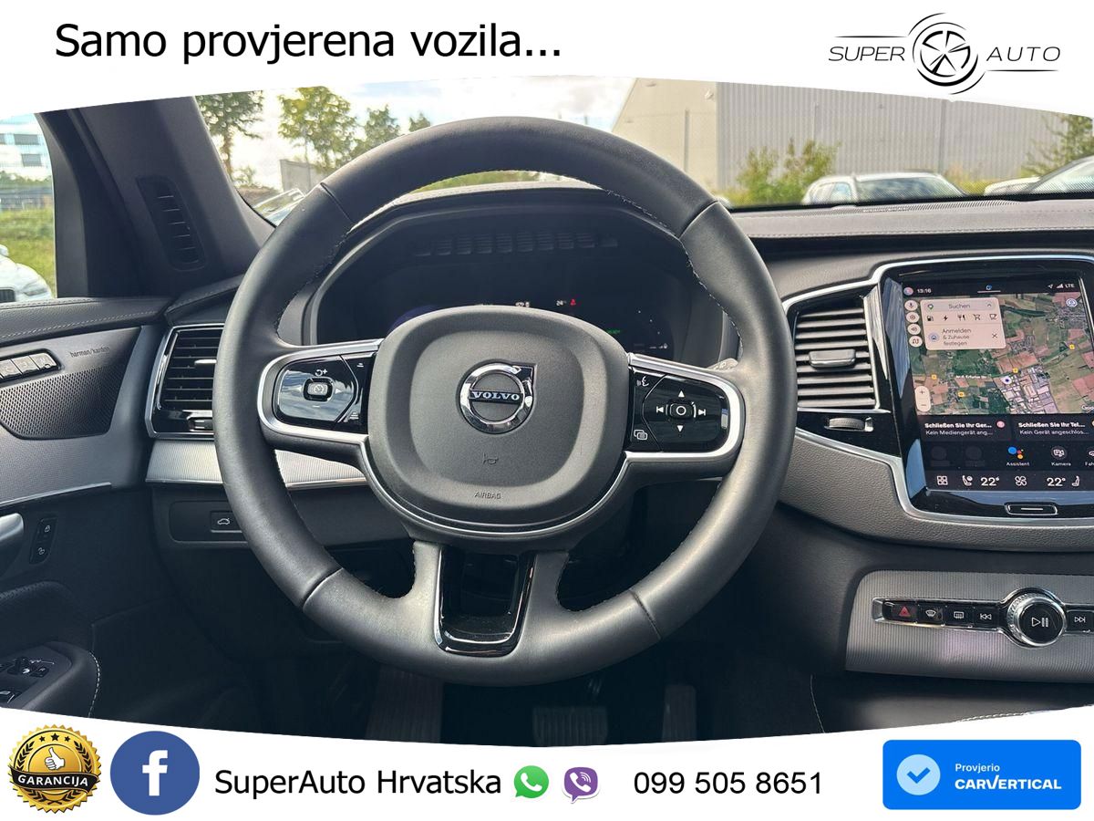 Volvo XC90 2.0 T8 AWD Automatic ZRAČNI+ACC+GR SJED+360+PANO