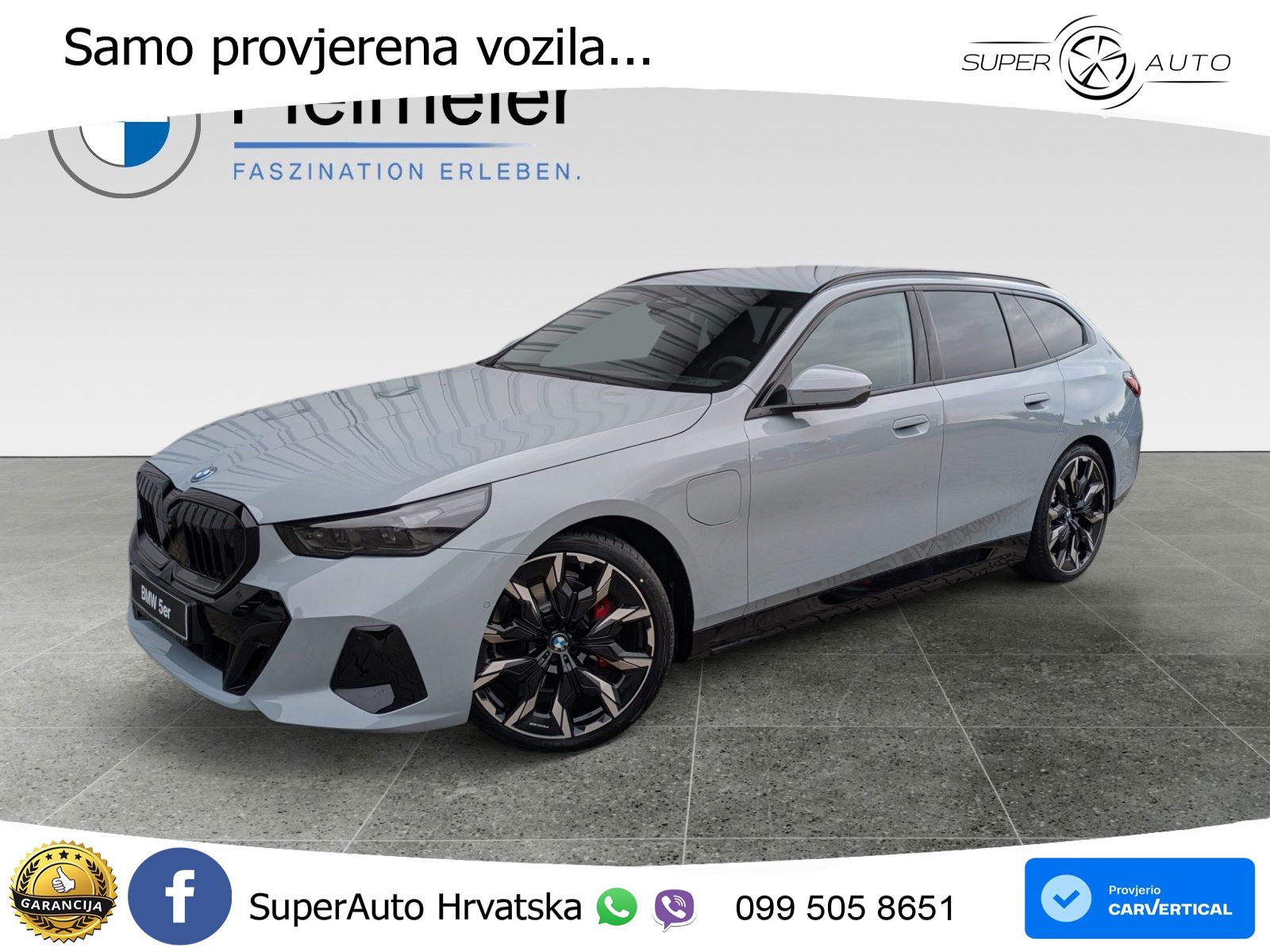 BMW 530e Touring (299 KS) Steptronic M Sport LED+GR SJED+ACC
