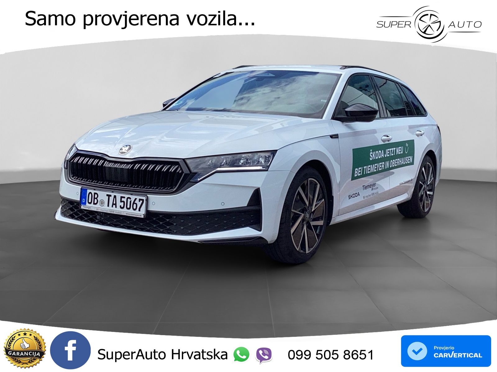Škoda Octavia Combi 1.5 TSI (150 KS) DSG SportLine