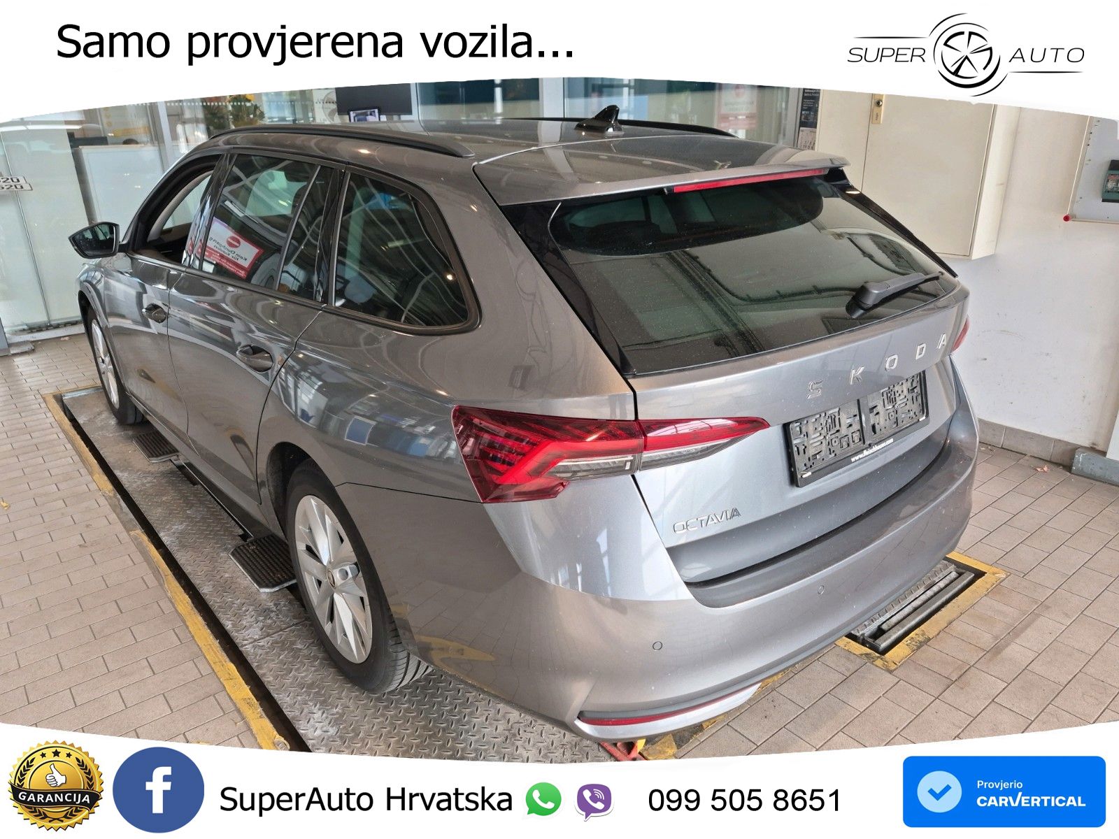 Škoda Octavia Combi 2.0 TDI (150 KS) DSG Selection LED+GR SJED+ACC