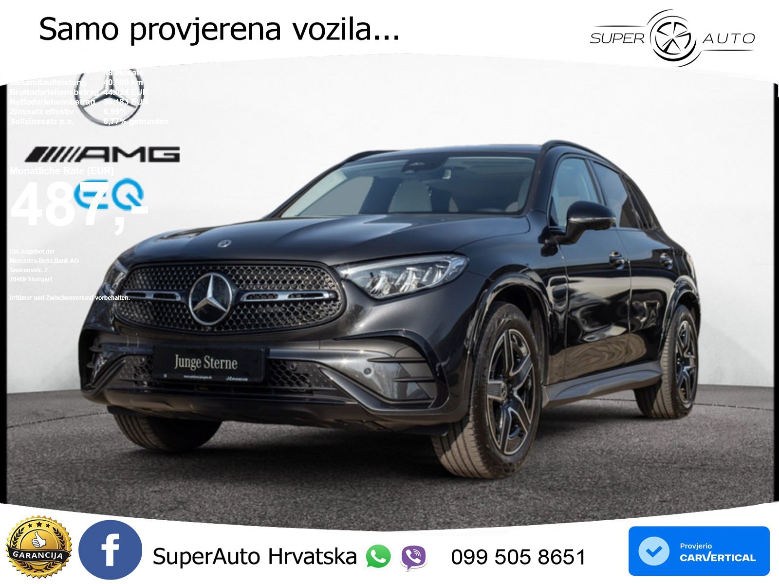 Mercedes GLC 300d (269 KS) 4MATIC 9G-TRONIC AMG