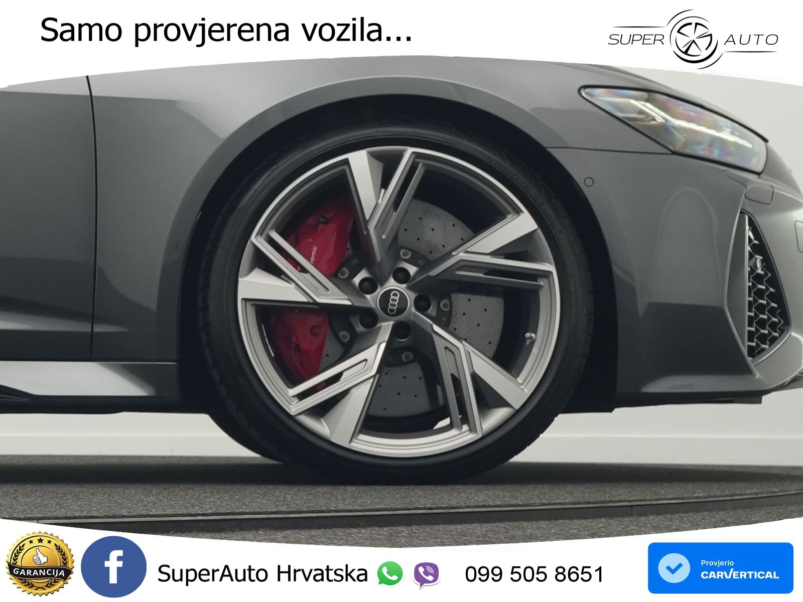 Audi RS6 Avant 4.0 TFSI V8 (600 KS) quattro Tiptronic LED+GR SJED+ACC