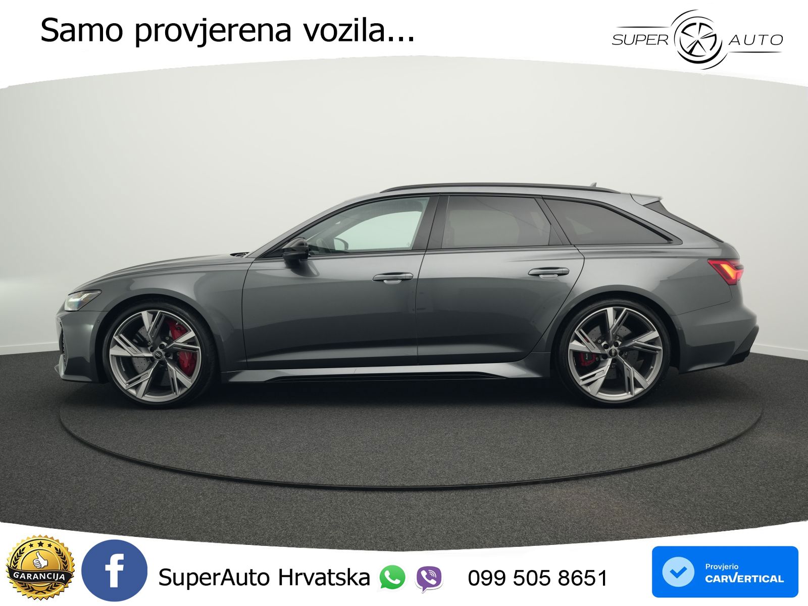 Audi RS6 Avant 4.0 TFSI V8 (600 KS) quattro Tiptronic LED+GR SJED+ACC