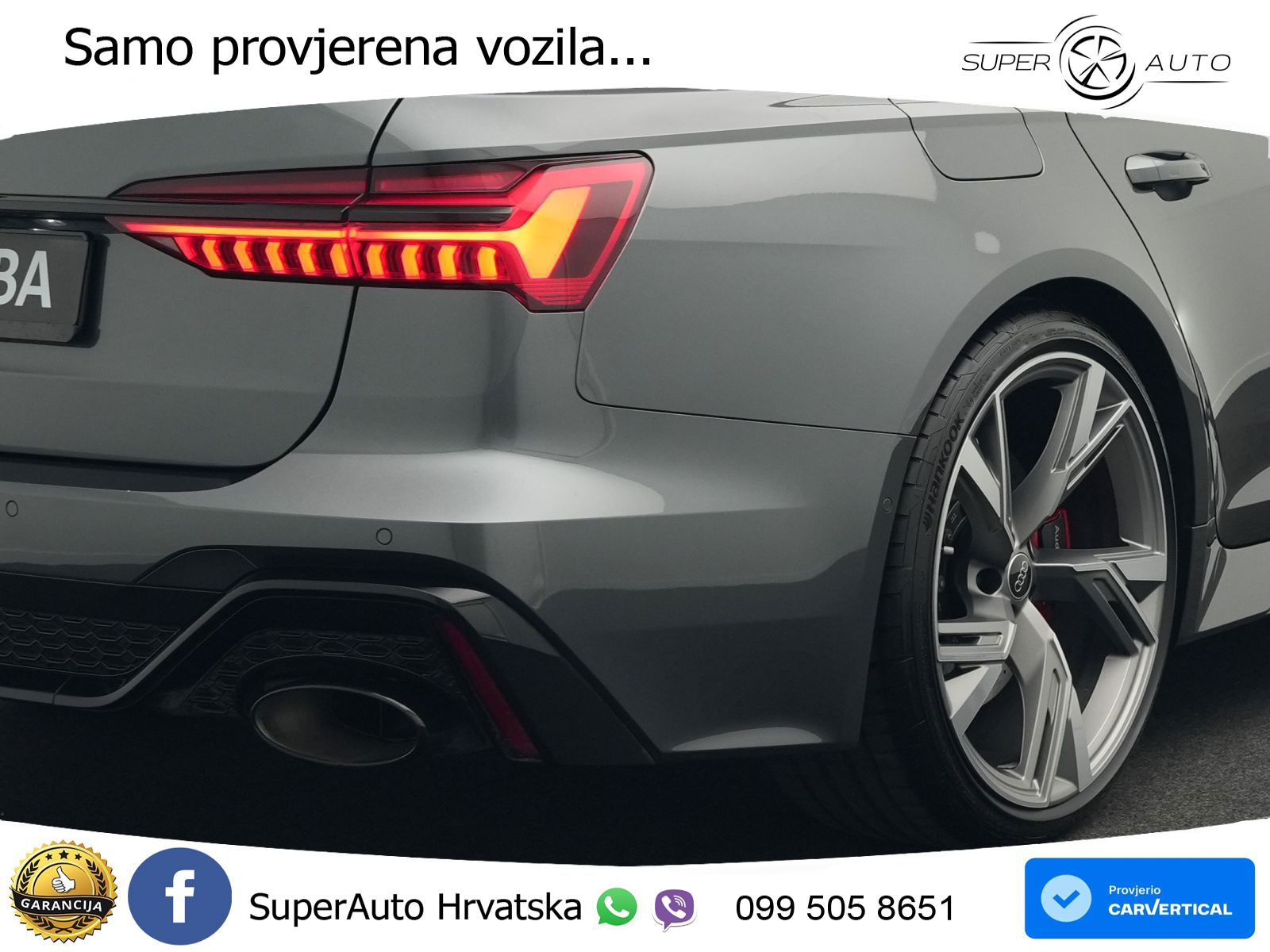 Audi RS6 Avant 4.0 TFSI V8 (600 KS) quattro Tiptronic LED+GR SJED+ACC