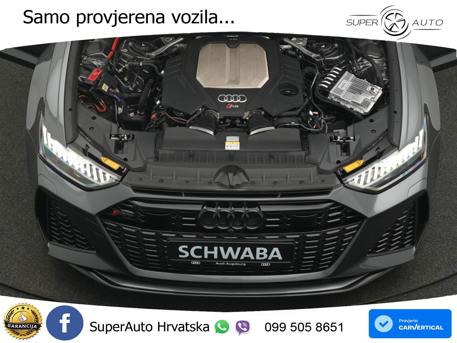 Audi RS6 Avant 4.0 TFSI V8 (600 KS) quattro Tiptronic LED+GR SJED+ACC