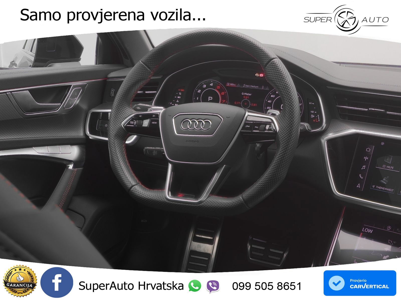 Audi RS6 Avant 4.0 TFSI V8 (600 KS) quattro Tiptronic LED+GR SJED+ACC