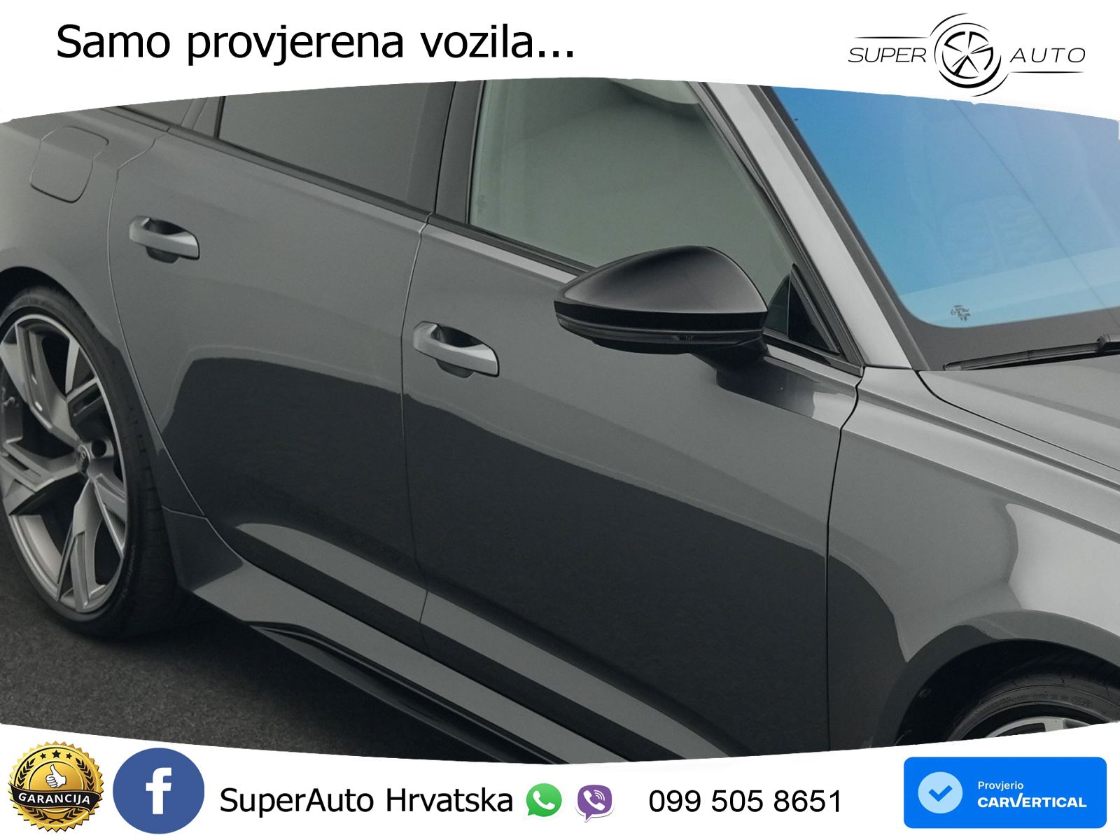 Audi RS6 Avant 4.0 TFSI V8 (600 KS) quattro Tiptronic LED+GR SJED+ACC