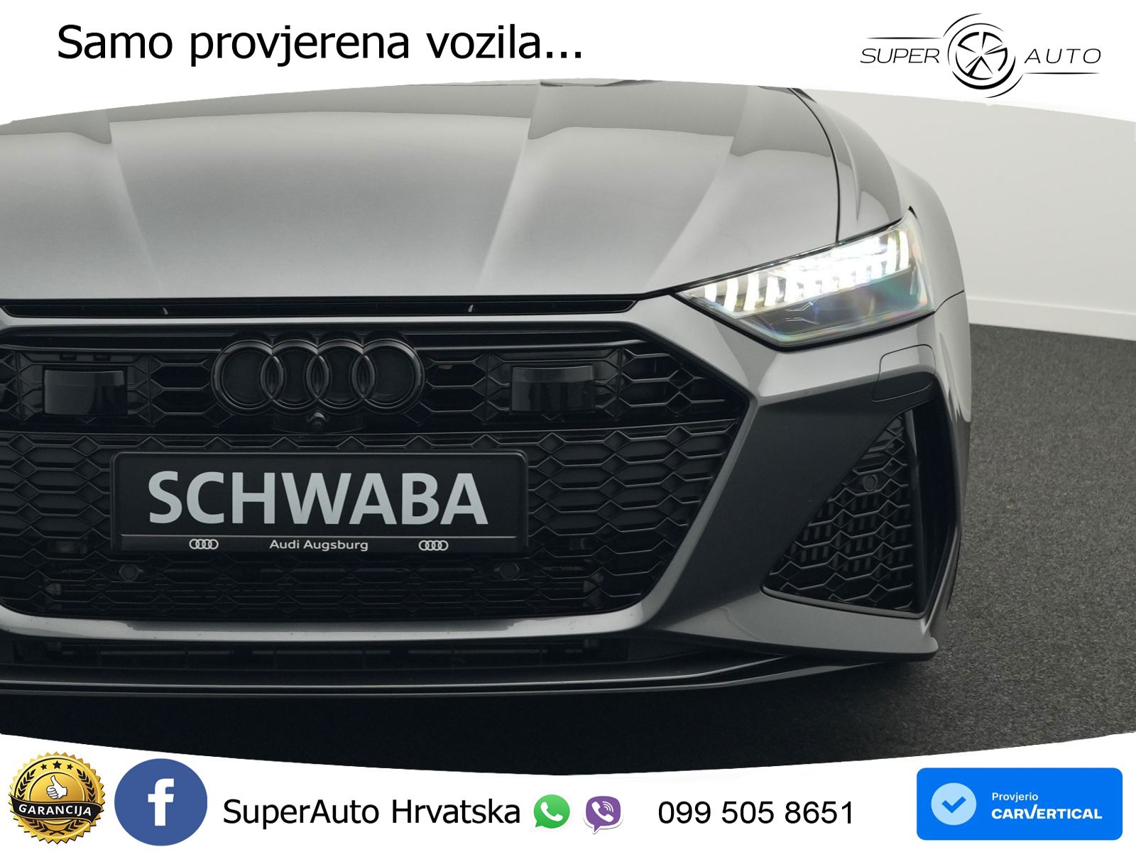 Audi RS6 Avant 4.0 TFSI V8 (600 KS) quattro Tiptronic LED+GR SJED+ACC