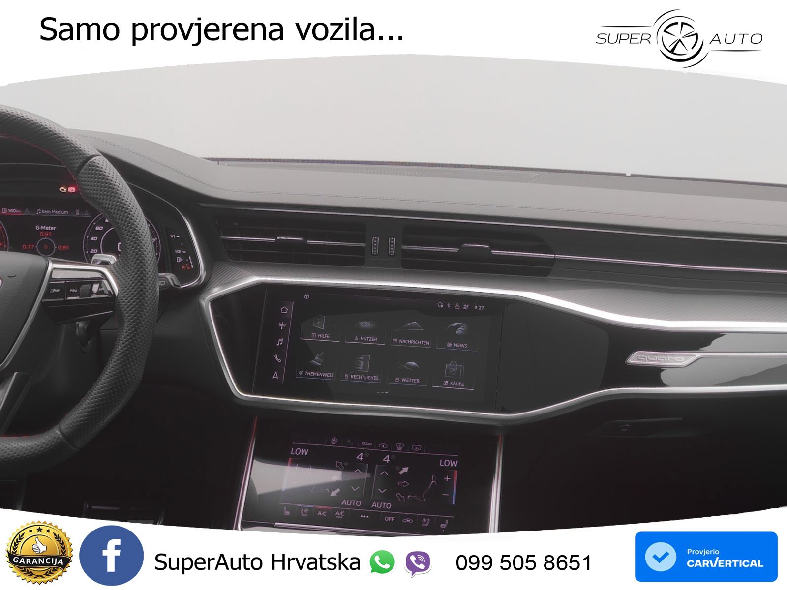 Audi RS6 Avant 4.0 TFSI V8 (600 KS) quattro Tiptronic LED+GR SJED+ACC