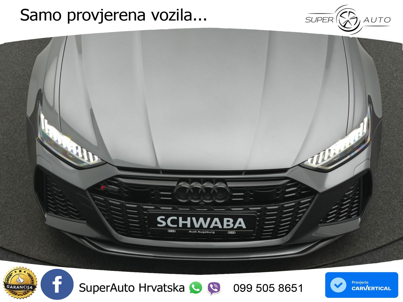 Audi RS6 Avant 4.0 TFSI V8 (600 KS) quattro Tiptronic LED+GR SJED+ACC
