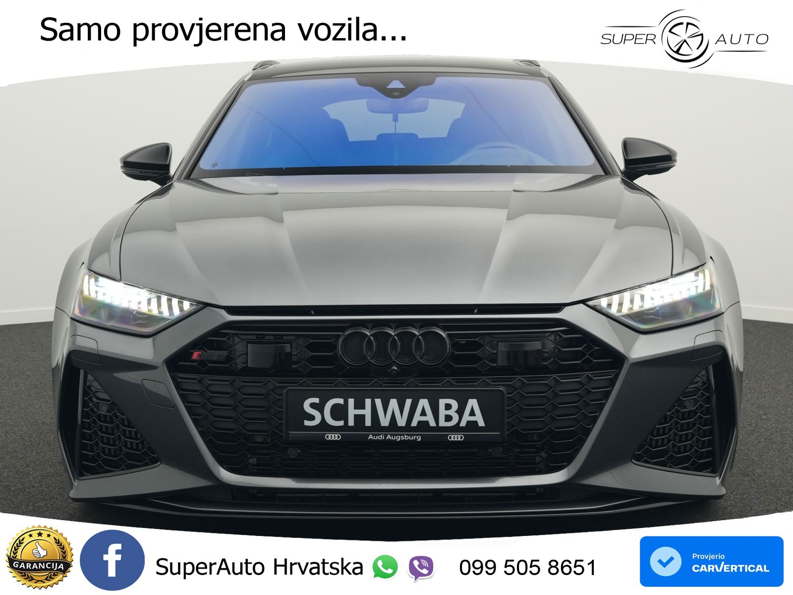 Audi RS6 Avant 4.0 TFSI V8 (600 KS) quattro Tiptronic LED+GR SJED+ACC