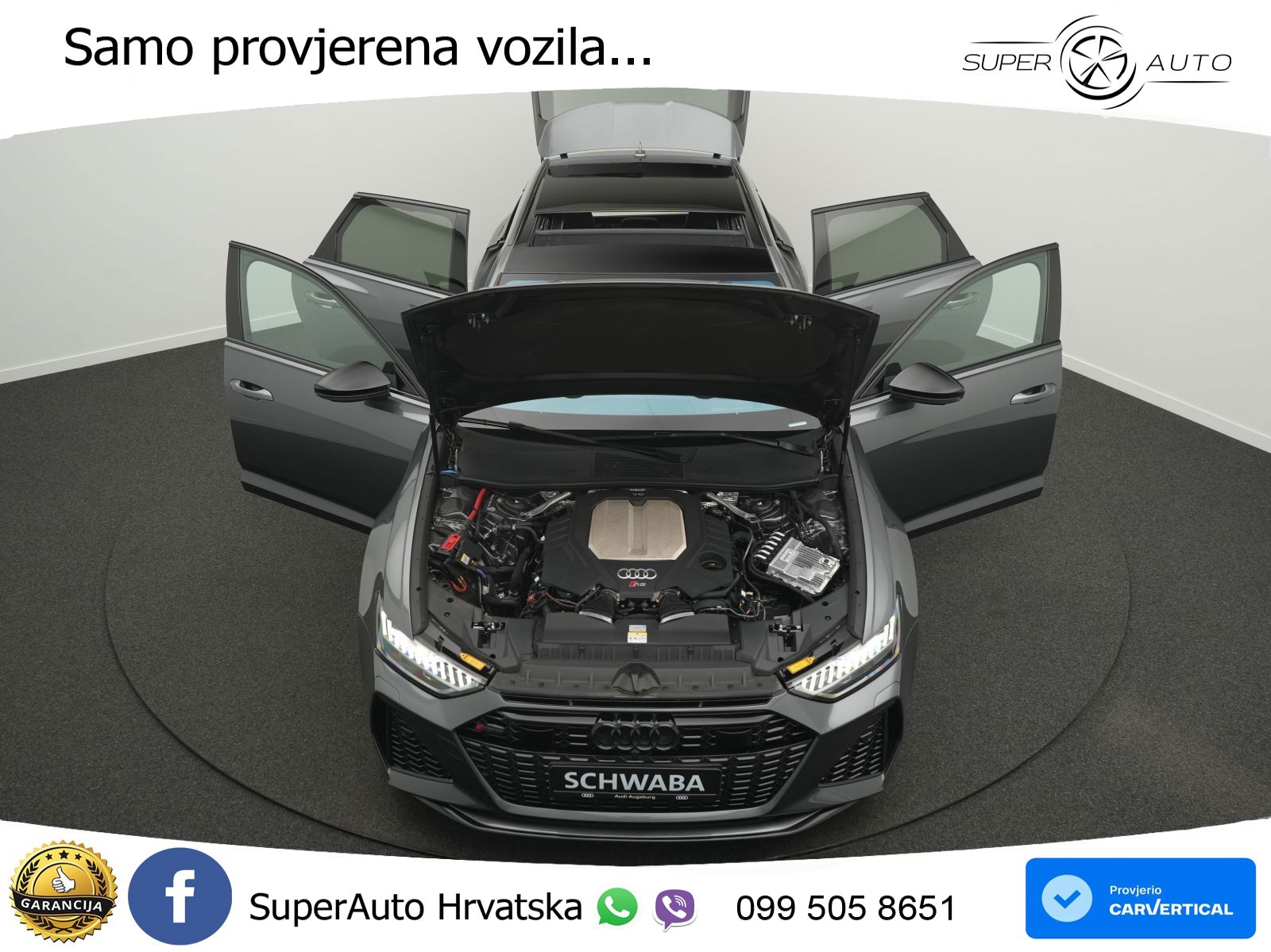Audi RS6 Avant 4.0 TFSI V8 (600 KS) quattro Tiptronic LED+GR SJED+ACC