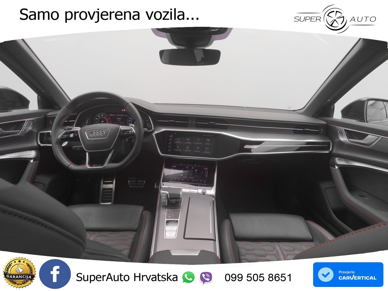 Audi RS6 Avant 4.0 TFSI V8 (600 KS) quattro Tiptronic LED+GR SJED+ACC