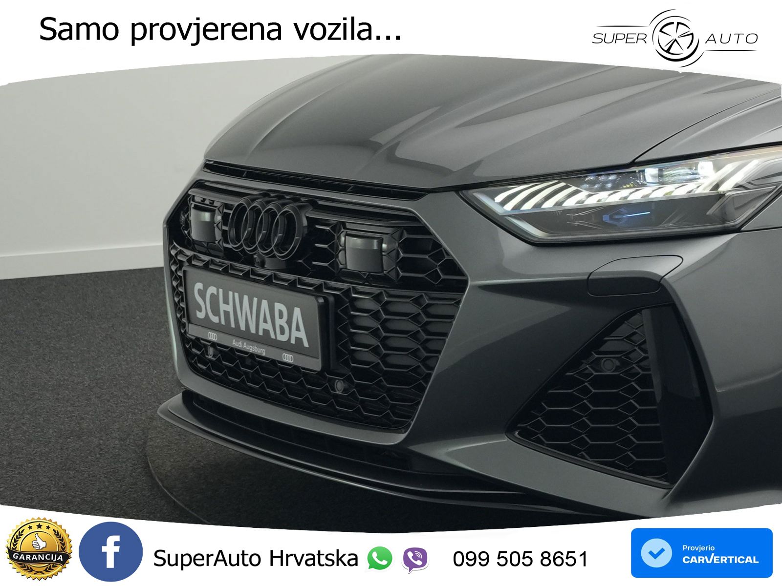 Audi RS6 Avant 4.0 TFSI V8 (600 KS) quattro Tiptronic LED+GR SJED+ACC